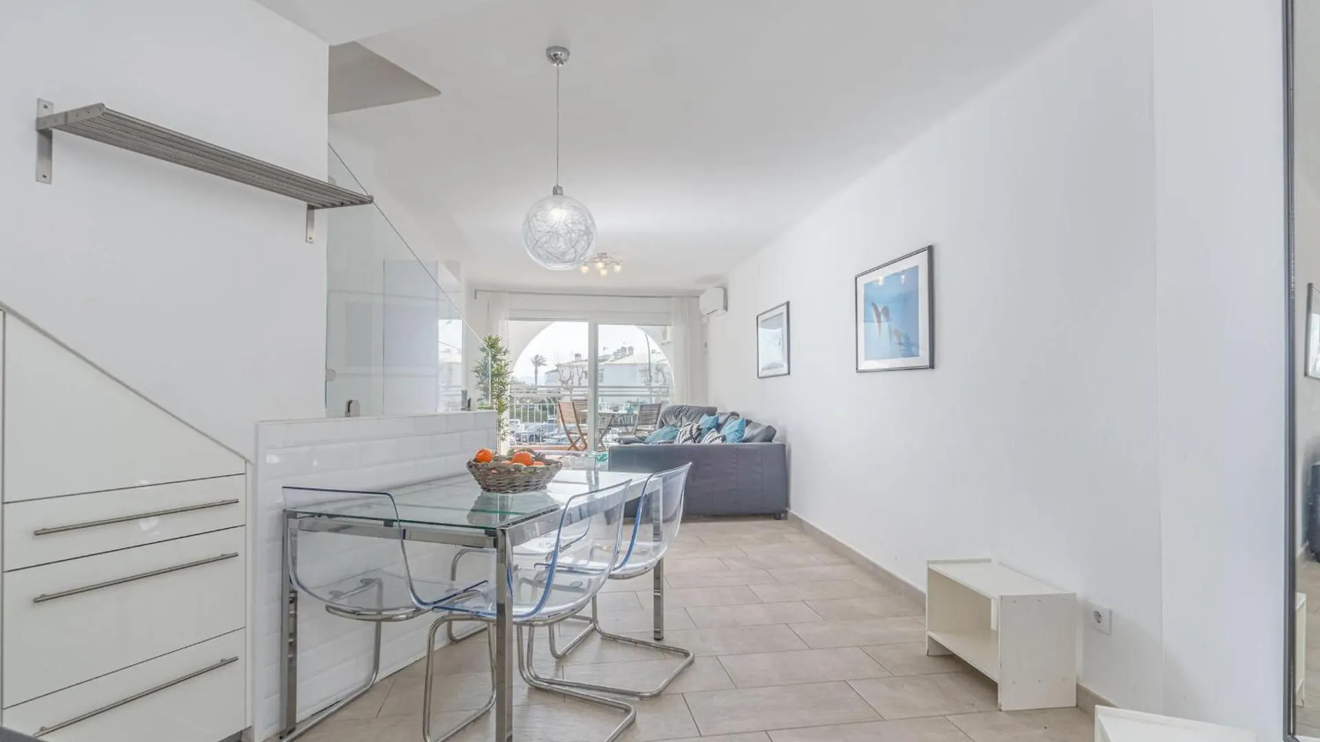 エンプリアブラバAgradable Y Moderno Duplex A 50 M De La Playa - Hisp-288-60アパートメント スペイン